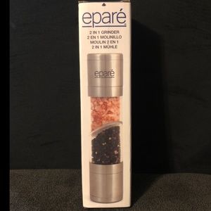 2 in 1 salt & pepper grinder